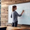 Nobo Premiumplus Melamine Whiteboard 900x600mm 1915167 Fusion Office
