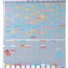 Nobo T Card Planning Kit Annual Planner 13 Columns 54 Slots 2911200 Fusion Office