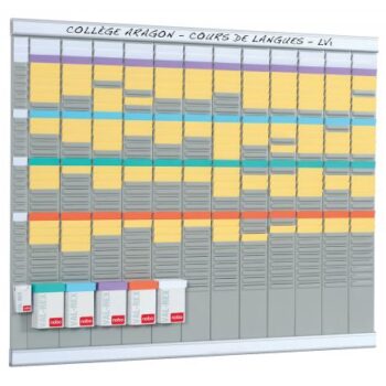 Nobo T Card Professional Planner 12 Columns 32 Slots 2990700 Fusion Office