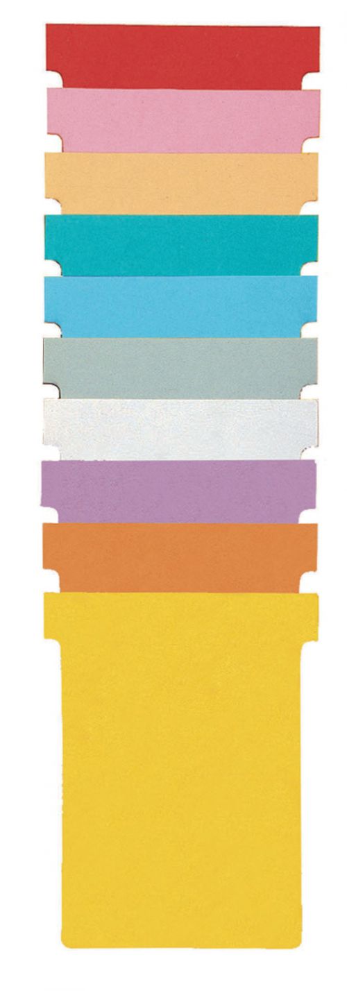 Nobo T Cards Size 15 White Pack 100 2001502 Pack 5 Fusion Office