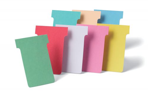 Nobo T Cards Size 2 Green A50 Pack 100 2002005 Pack 5 Fusion Office