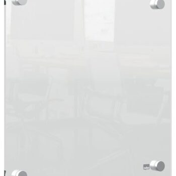 Nobo Transparent Acrylic 300x300mm Whiteboard Wall 1915619 Fusion Office