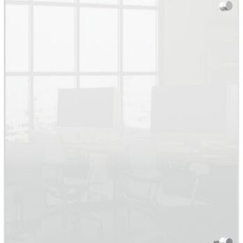 Nobo Transparent Acrylic 450x450mm Whiteboard Wall 1915620 Fusion Office