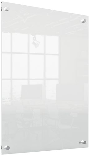 Nobo Transparent Acrylic 600x450mm Whiteboard Wall 1915621 Fusion Office