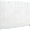 Nobo Transparent Acrylic A3 Whiteboard Weekly Planner 1915615 Fusion Office
