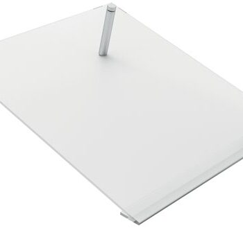 Nobo Transparent Acrylic A4 Whiteboard Slanted 1915612 Fusion Office