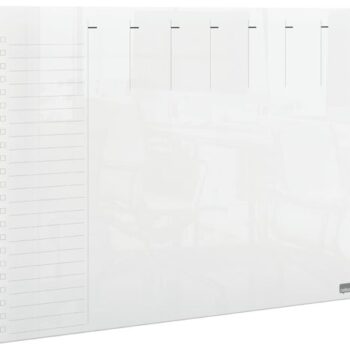 Nobo Transparent Acrylic A4 Whiteboard Weekly Planner 1915614 Fusion Office