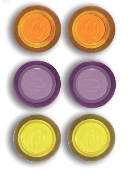 Nobo Whiteboard 30mm Magnets Assorted Colours 1903790 Pack 6 Fusion Office