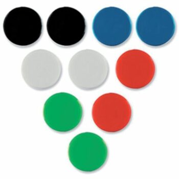 Nobo Whiteboard Magnets 20mm Red 1901442 Pack 8 Fusion Office