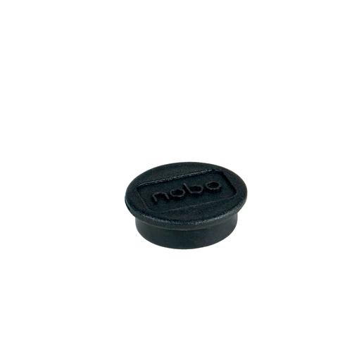 Nobo Whiteboard Magnets 24mm Assorted Black 1915291 Pack 10 Fusion Office