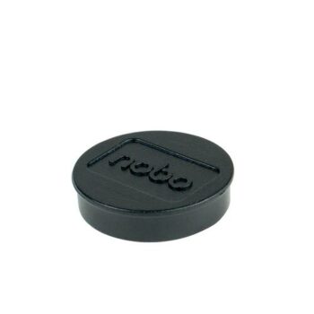 Nobo Whiteboard Magnets 32mm Assorted Black 1915298 Pack 10 Fusion Office
