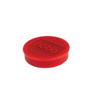 Nobo Whiteboard Magnets 32mm Assorted Red 1915300 Pack 10 Fusion Office