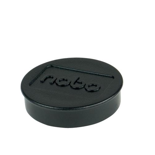 Nobo Whiteboard Magnets 38mm Assorted Black 1915305 Pack 10 Fusion Office