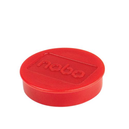 Nobo Whiteboard Magnets 38mm Assorted Red 1915314 Pack 10 Fusion Office