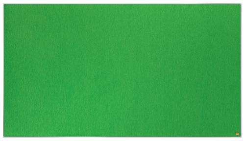 Nobo Widescreen Felt Noticeboard 1550x870mm Green 1915427 Fusion Office