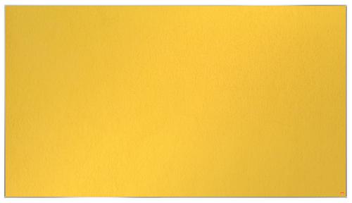 Nobo Widescreen Felt Noticeboard 1880x1060mm Yellow 1915433 Fusion Office
