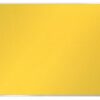 Nobo Widescreen Felt Noticeboard 710x400mm Yellow 1915429 Fusion Office