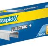 Rapid Electric Strong Staples 66 6 6mm Box 5000 24867800 Fusion Office
