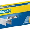 Rapid Electric Strong Staples 66 7 7mm Box 5000 24867900 Pack 5 Fusion Office