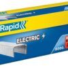 Rapid Electric Super Strong Staples 66 8 85mm Box 5000 24868000 Fusion Office