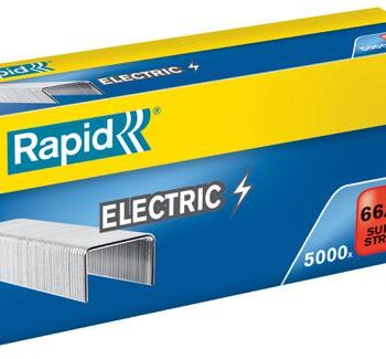 Rapid Electric Super Strong Staples 66 8 85mm Box 5000 24868000 Fusion Office