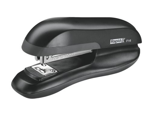 Rapid F16 Fashion Half Strip Stapler Black 20 Sheets 23810801 Fusion Office