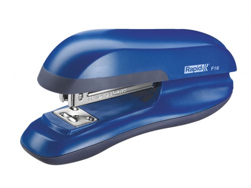 Rapid F16 Fashion Half Strip Stapler Blue 20 Sheets 23810802 Fusion Office