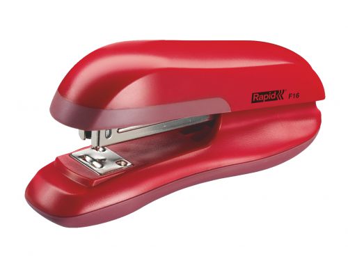 Rapid F16 Fashion Half Strip Stapler Sweet Red 20 Sheets 23810503 Fusion Office