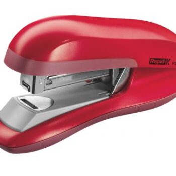 Rapid F30 Fashion Flat Clinch Stapler Red 30 Sheets 23256502 Fusion Office