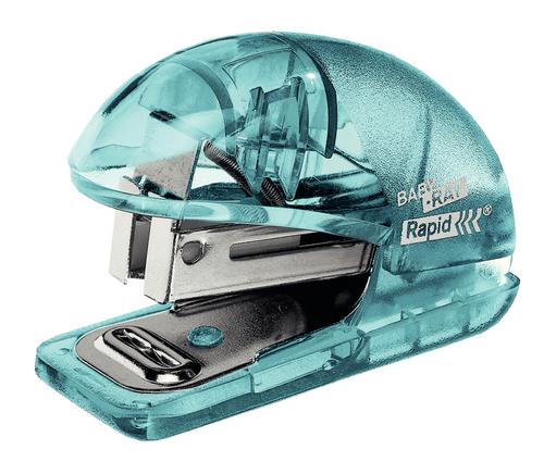 Rapid F4 Colourbreeze Mini Stapler Blue 10 Sheets 5001327 Fusion Office
