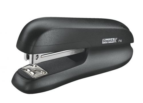 Rapid F6 Small Half Strip Stapler Black 20 Sheets 5000268 Fusion Office