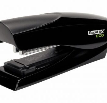 Rapid Fashion Eco Half Strip Stapler Black 25 Sheets 24812701 Fusion Office