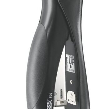Rapid Fashion Stand Up Stapler Ultimate Nxt Titanium Black 20679830 Fusion Office
