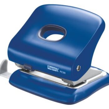 Rapid Fc30 Fashion Strong 2 Hole Punch Aqua Blue 30 Sheets 23639402 Fusion Office