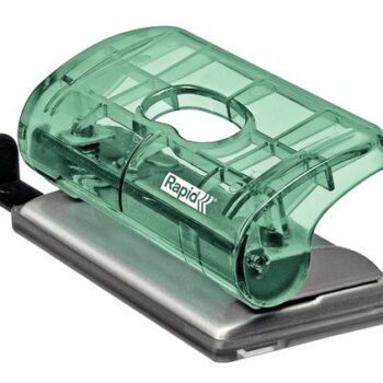 Rapid Fc5 Colourbreeze 2 Hole Punch Green 10 Sheets 5001331 Fusion Office
