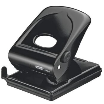 Rapid Fmc40 Metal 2 Hole Punch Black 40 Sheets 21835601 Fusion Office
