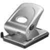 Rapid Fmc40 Metal 2 Hole Punch Silver 40 Sheets 21835602 Fusion Office