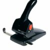 Rapid Hdc65 Heavy Duty 2 Hole Punch Black 65 Sheets 20922601 Fusion Office