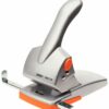 Rapid Hdc65 Heavy Duty 2 Hole Punch Silver 65 Sheets 20922603 Fusion Office