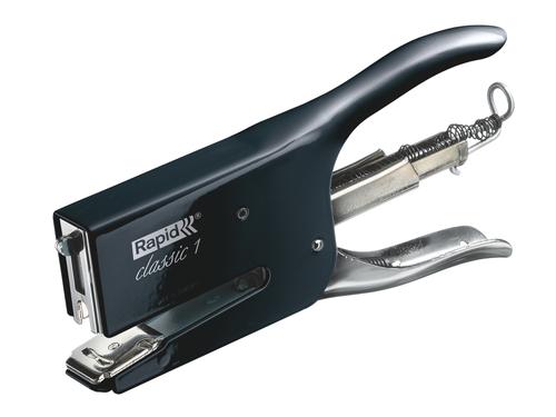 Rapid K1 Classic Stapling Pliers Black 50 Sheets 5000490 Fusion Office