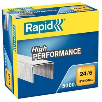 Rapid No16 Strong Staples 24 6 6mm Box 5000 24859900 Fusion Office