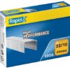 Rapid No23 Strong Staples 23 10 10mm Box 1000 24869900 Pack 5 Fusion Office