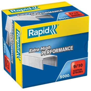 Rapid No9 Super Strong Staples 9 10 10mm Box 5000 24871200 Fusion Office