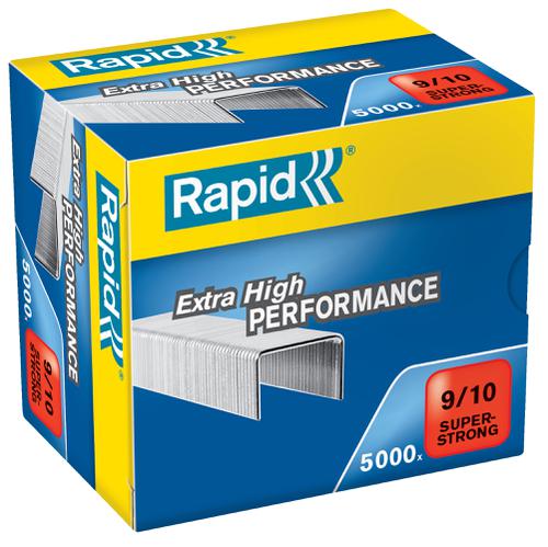 Rapid No9 Super Strong Staples 9 10 10mm Box 5000 24871200 Fusion Office