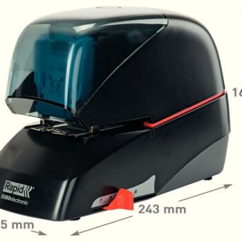 Rapid R5080e Supreme Electric Stapler Black 20993410 Fusion Office