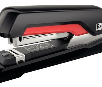 Rapid S17 Supreme Full Strip Stapler Black Red 30 Sheets 5000538 Fusion Office