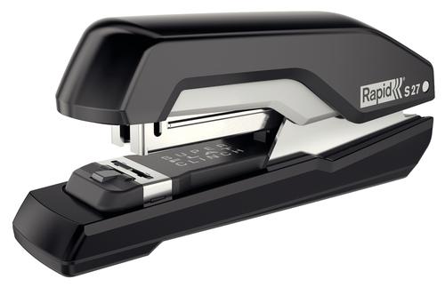 Rapid S27 Supreme Half Strip Stapler Black 30 Sheets 5000540 Fusion Office