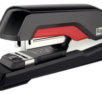 Rapid S27 Supreme Half Strip Stapler Black Red 30 Sheets 5000541 Fusion Office