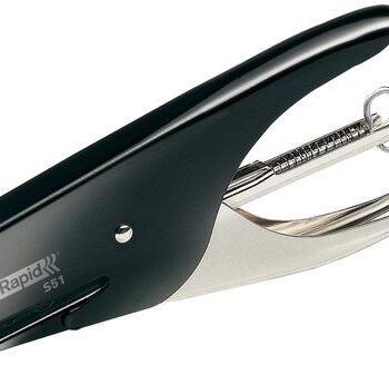 Rapid S51 Retro Stapling Pliers Black 15 Sheets 10538705 Fusion Office