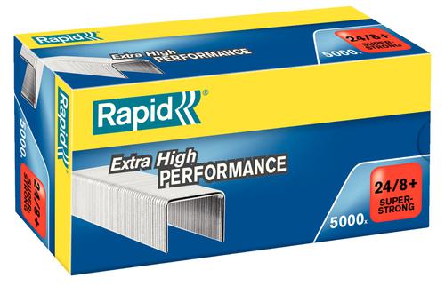 Rapid Super Strong Staples 24 8 85mm Box 5000 24860100 Fusion Office